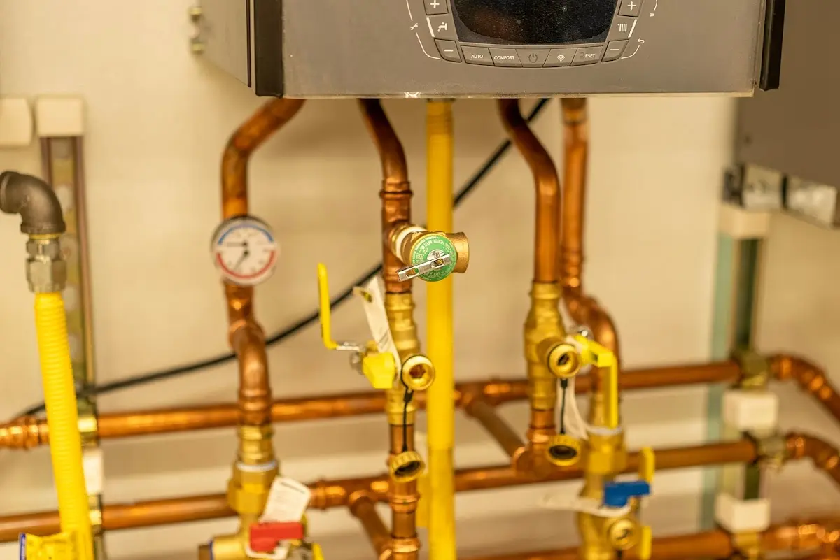 Licensed technician providing Slab Leak Repair for a homeowner in Moore